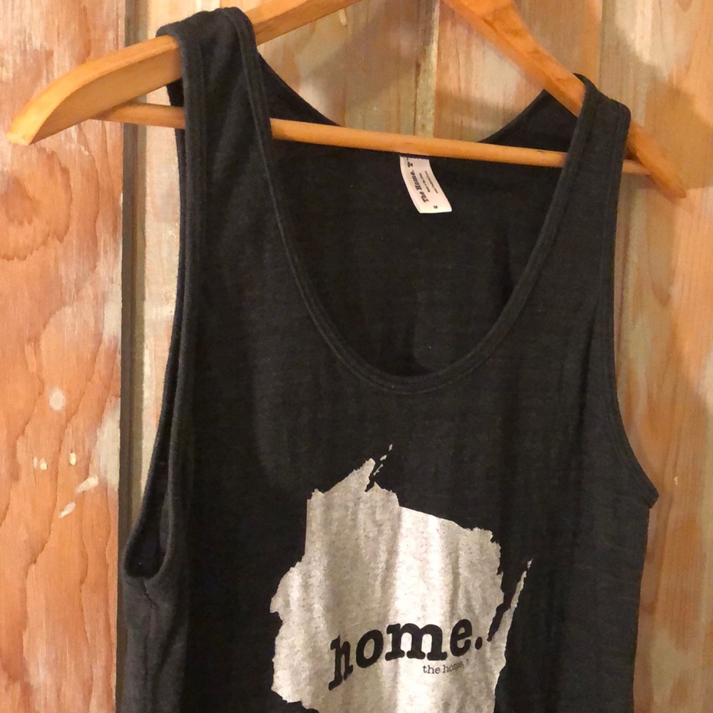 Wisconsin Size Medium “Home T” Tunic Tank